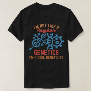 Camiseta Graduado em Genética, Estudante de Genética