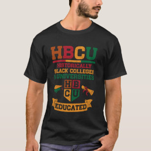 Camiseta Graduado HBCU Faculdades Historicamente Negras Uni