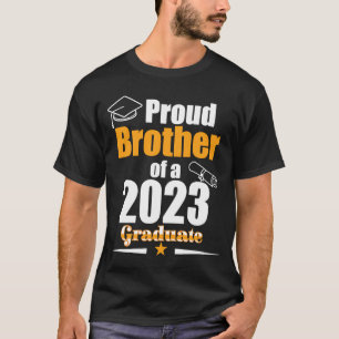 Camiseta Graduate Class 2023 Proud Brother Family Graduatio