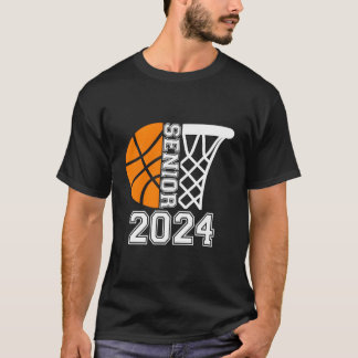 Camiseta Graduate Senior Class Of 2024 Basketball Player Gr