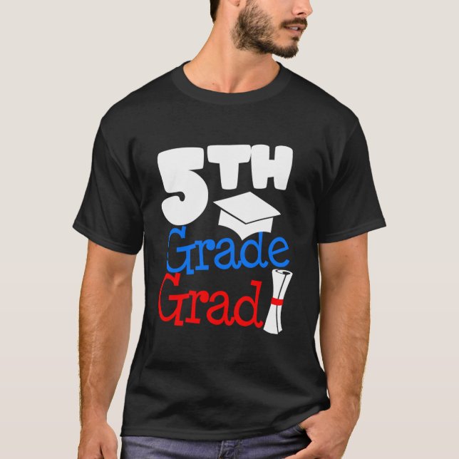 Camiseta Graduation 5Th Grade Fifth Grader (Frente)