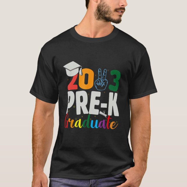 Camiseta Graduation Day Pre K Graduate Last Day of School 6 (Frente)