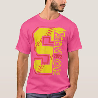 Camiseta Graduation Senior Class 2022 Graduate Softball Pla