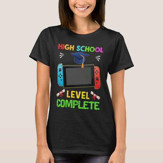 Camiseta Graduation   Senior Gamer  2023 Grad (Frente)
