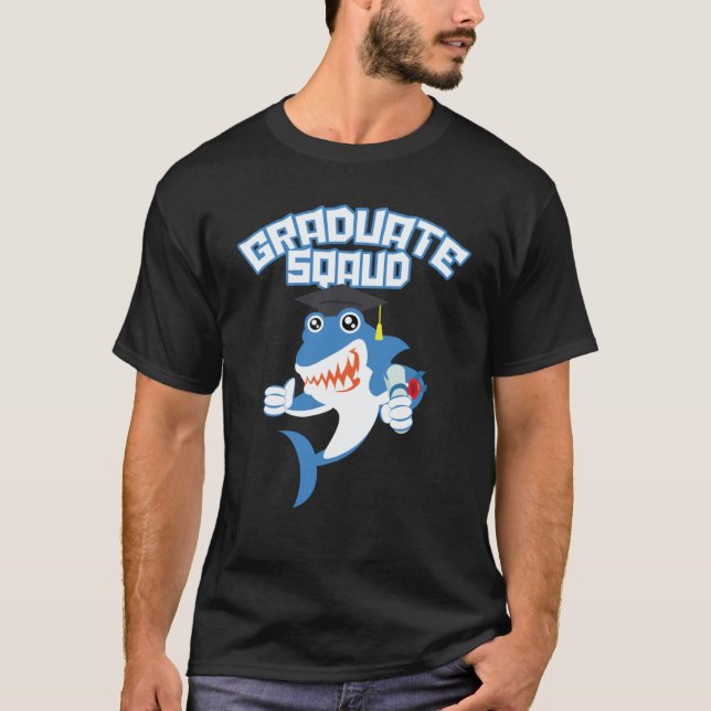 Camiseta Graduation Squad  Shark Graduate (Frente)