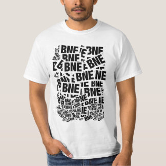 Camiseta Graf da etiqueta de BNE