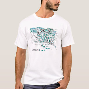 Camiseta Graff da ILHA da CIDADE
