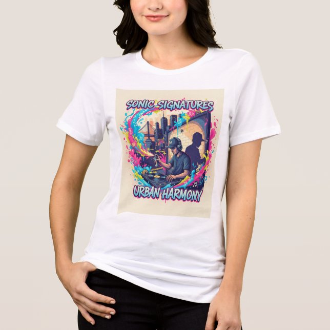 Camiseta Graffiti DJ Sonic Tag (Frente)