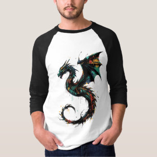 Camiseta Graffiti Dragão Street Art