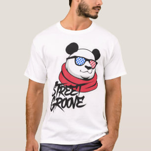 Camiseta Graffiti Groove da Rua do Panda Legal