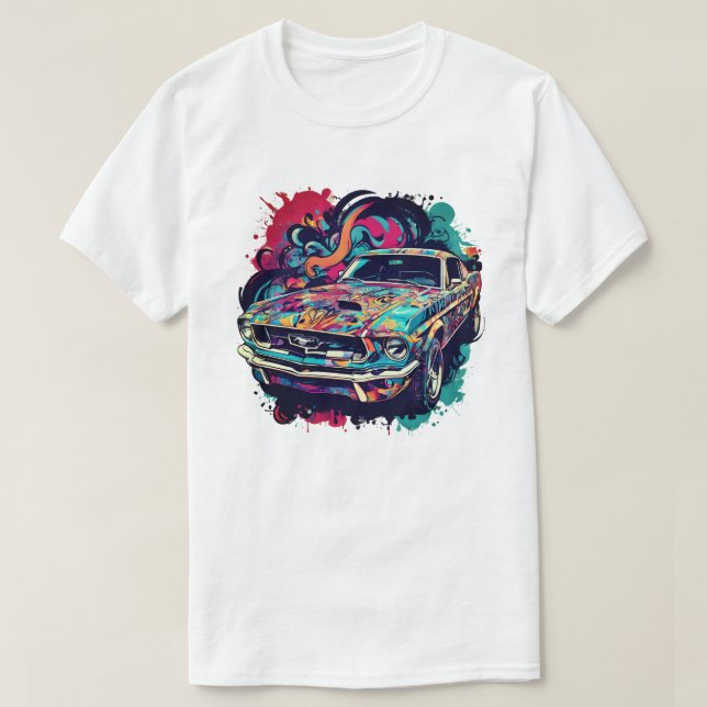 Camiseta Graffiti Paint Job Spatter Tee (Frente do Design)