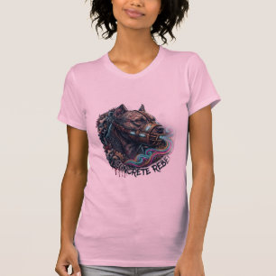 Camiseta Graffiti Pitbull Rebelde de Concreto