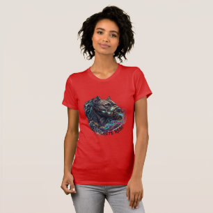 Camiseta Graffiti Pitbull Rebelde de Concreto