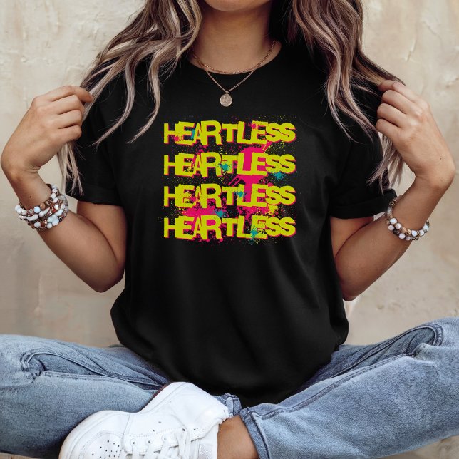 Camiseta Graffiti Urbano Grunge Sem Coração (Criador carregado)