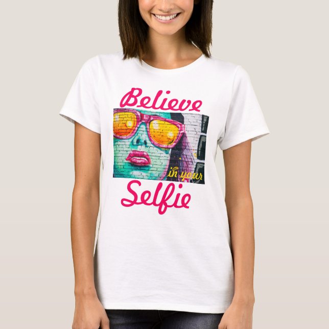 Camiseta Graffitti Selfie Shirt (Frente)