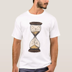 Camiseta Gráfica "Areias Cósmicas" – Relógio de Ar