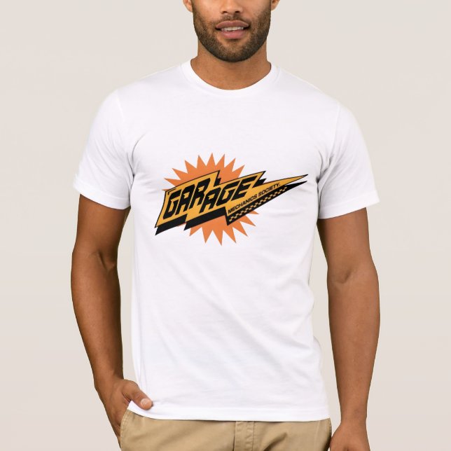 Camiseta Gráfica Automotiva  (Frente)