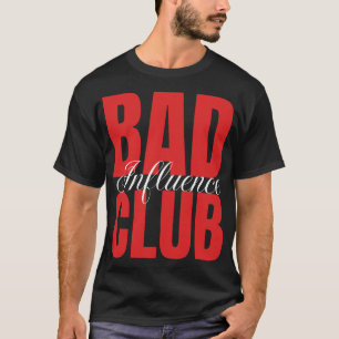 Camiseta Gráfica Bad Influence Club Streetwear