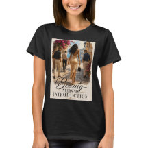 Camiseta Gráfica Beleza Não Precisa de Apresentaçã