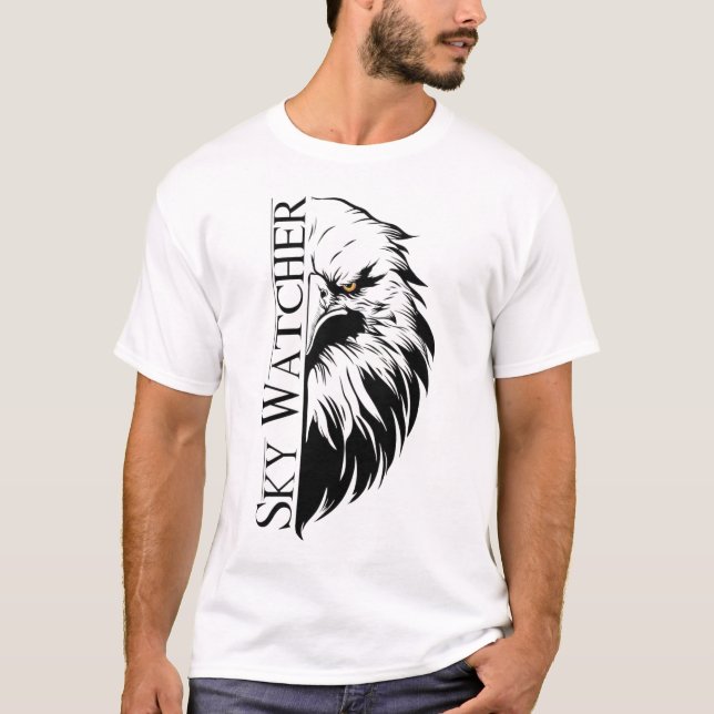 Camiseta Gráfica Bold Raptor (Frente)