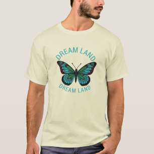 Camiseta Gráfica Borboleta Dream Land
