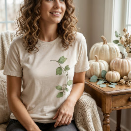 Camiseta Gráfica Botânica Harvest Vine