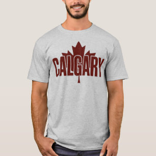 Camiseta Gráfica Calgary Maple Leaf – AB