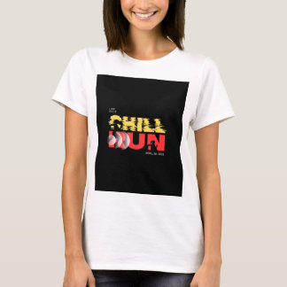 Camiseta Gráfica Chill Run - Rua Urbana Vibrante