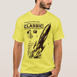 Camiseta Gráfica Clássica de Ficção Científica dos