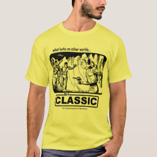 Camiseta gráfica clássica SCI-FI de 1960