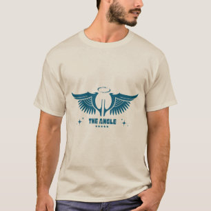 Camiseta gráfica com Asas de Anjo para Homens