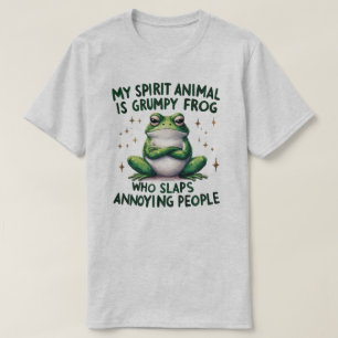 Camiseta Gráfica com Citação da Sapo Ousada e Sass
