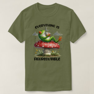 Camiseta Gráfica com Citação do Smart Frog - Figur