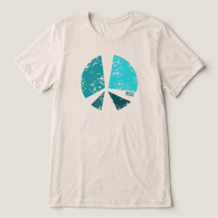 Camiseta Gráfica com Símbolo da Paz – Roupas de Ru