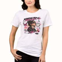 Camiseta Gráfica Cyber Y2K Sonhe Maior Streetwear