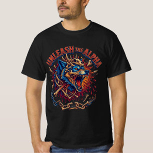 Camiseta Gráfica Cybernetic Bulldog Break The Leas