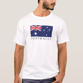 Camiseta Gráfica da Bandeira Clássica da Austrália