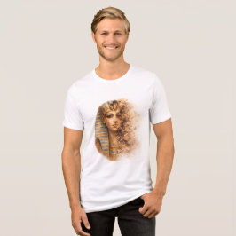 Camiseta Gráfica da Mulher Faraó do Antigo Egito