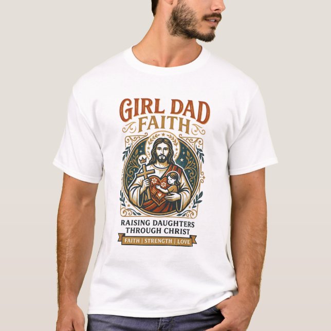 Camiseta Gráfica da Paternidade de Jesus Micro Ide (Frente)