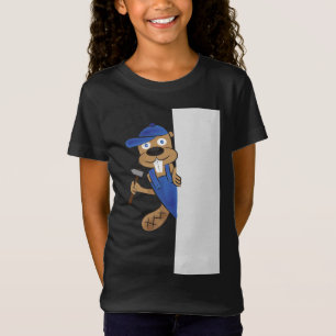 Camiseta Gráfica das Garotas do Castor Ocupado Fof
