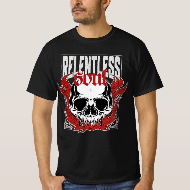 Camiseta Gráfica de Alma sem rumo (Frente)