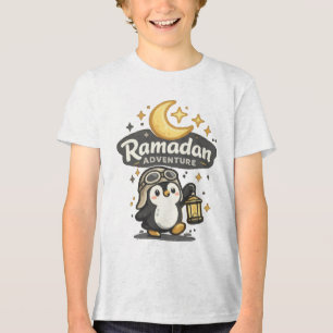 Camiseta Gráfica de Aventura de Ramadan para Crian
