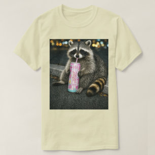 Camiseta Gráfica de Bebida de Algodão Doce de Guax