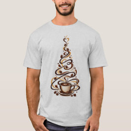 Camiseta Gráfica de Café Presente para Amante de C