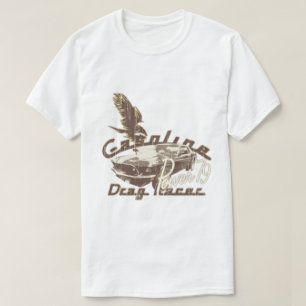Camiseta Gráfica de Carro Clássico a Gasolina