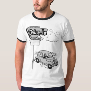 Camiseta Gráfica de Cartoon {Drive In}