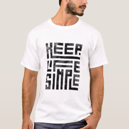 Camiseta Gráfica de Citações Motivacionais em Tipo