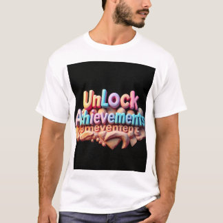 Camiseta Gráfica de Desbloqueio de Conquista