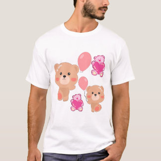 Camiseta Gráfica de Desenho Animado Divertida para