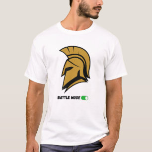 Camiseta Gráfica de Design Único Vintage Warrior